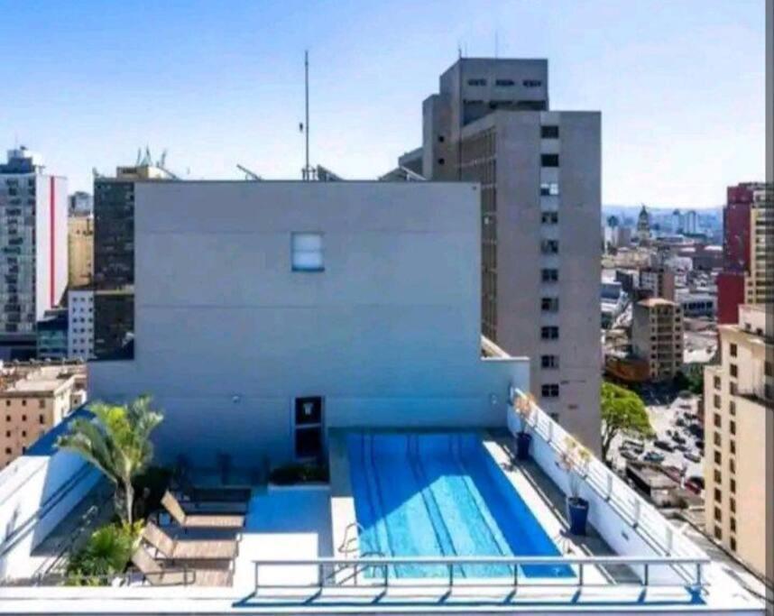 Flex Com Garagem E Piscina No Centro De Sp *