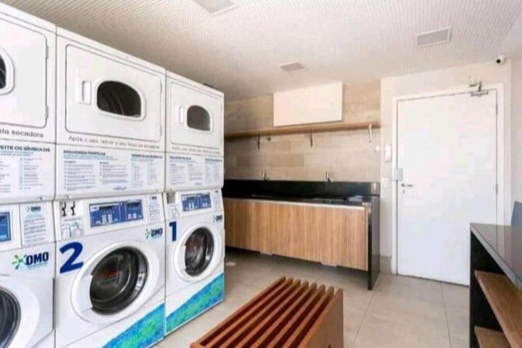 Flex Com Garagem E Piscina No Centro De Sp Apartamento
